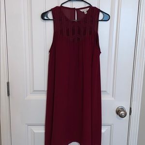 Maroon dress